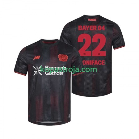 Billiga Fotbollströjor Bayer 04 Leverkusen Victor Boniface 22 Hemma tröja 2025/26 Kortärmad